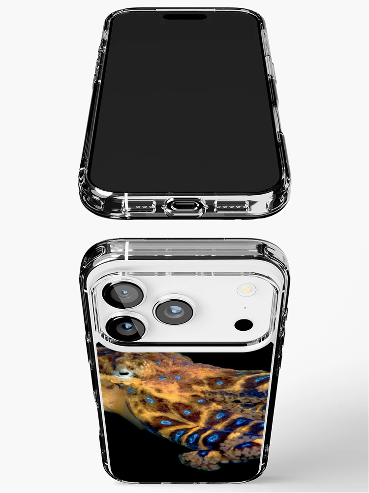 Thumbnail 3 of 5, iPhone Case, Blue Ringed Octopus designed and sold by MattTworkowski.