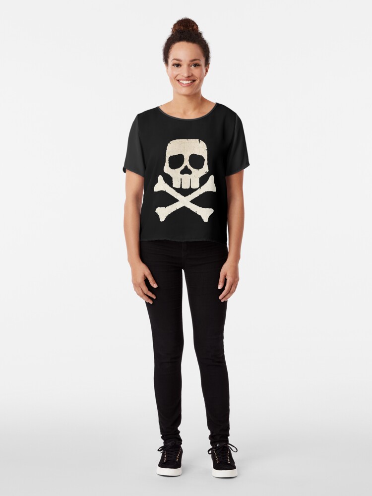 captain harlock skull shirt