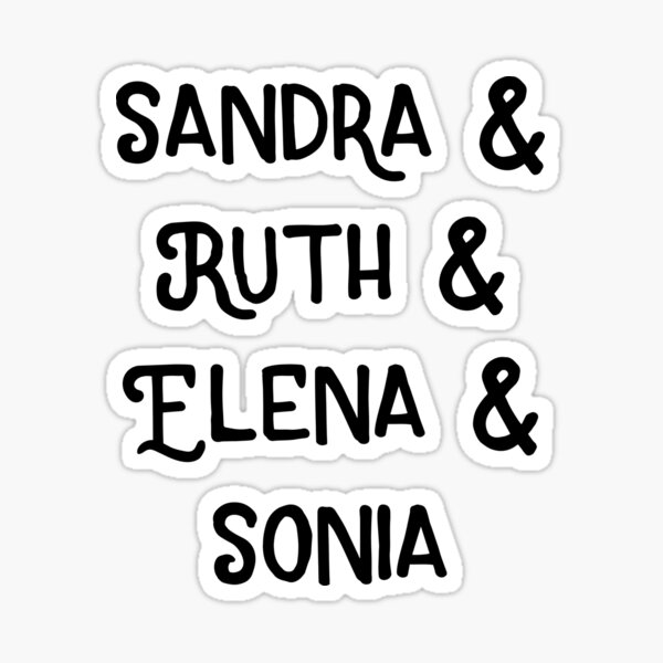 sandra and ruth and elena and sonia