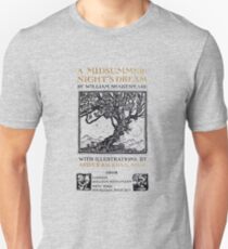 A Midsummer-Night's Dream William Shakespeare Title Page Unisex T-Shirt