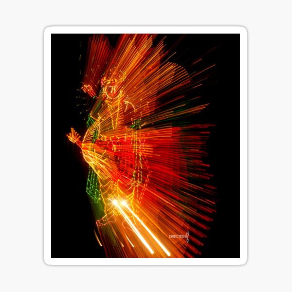 Krishna to the Future Sticker