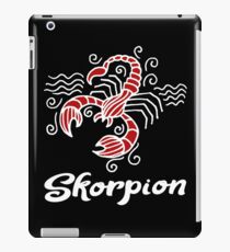 Skorpion Sternzeichen Astrologie Horoskop Tshirt Geschenk iPad-Hülle & Klebefolie