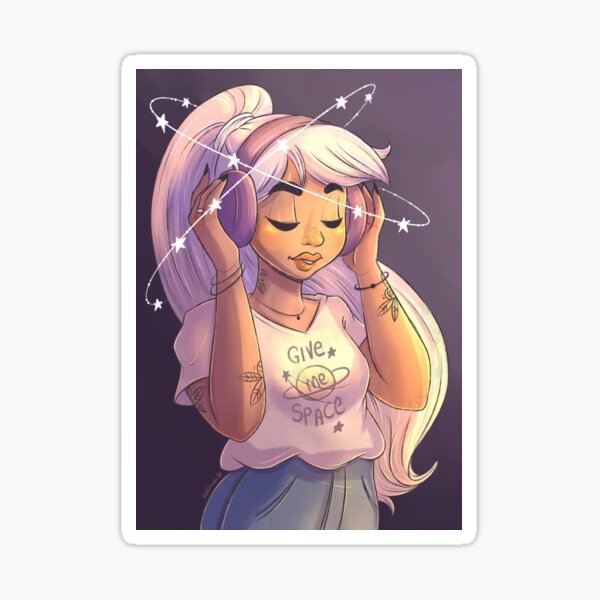 Give me Space Sticker