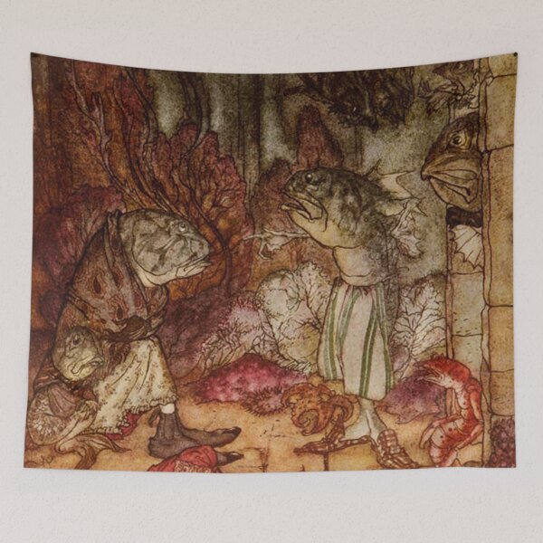 Item preview, Fish people by Arthur Rackham designed and sold by Vintage Designs +.