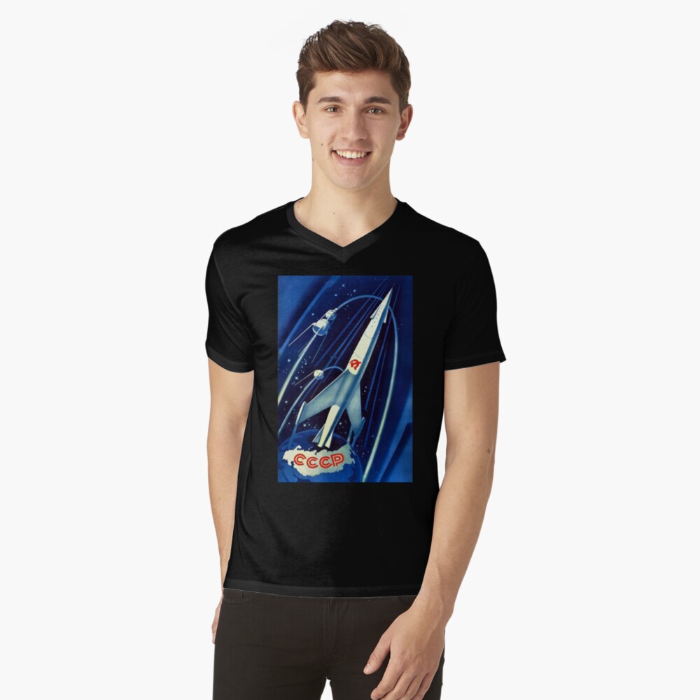 Item preview, T-Shirt mit V-Ausschnitt designed and sold by entroparian.