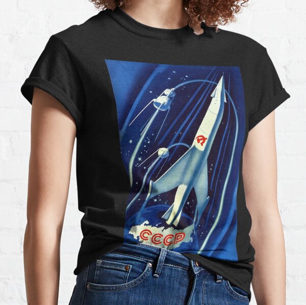 CCCP-Raum-Plakat Classic T-Shirt