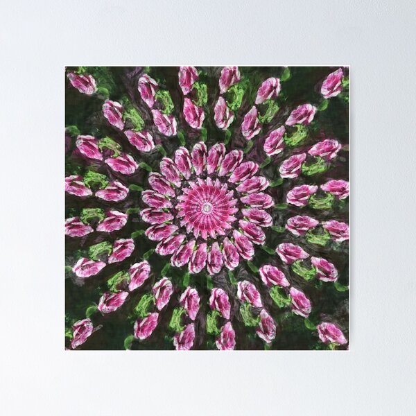 Item preview, Rosas Moradas 2 Kaleidoscope 7 designed and sold by TravelPhotoArt.