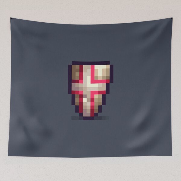 Item preview, Pixel Crusader Shield designed and sold by Ben Henry.