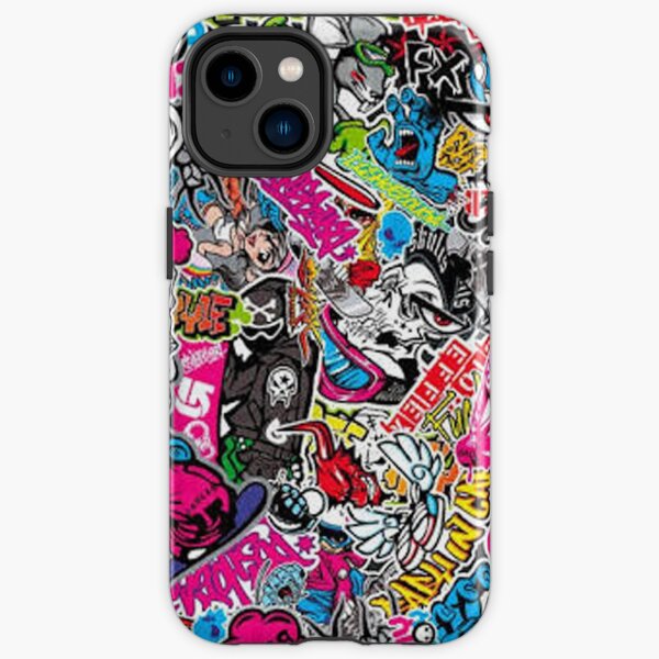 StickerBomb fun iPhone Tough Case