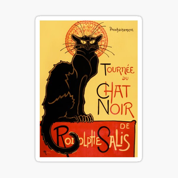 Vista previa del artículo con la obra «Tournée du Chat noir - Théophile Steinlen, cartel de la vendimia», diseñado y vendido por themasters.