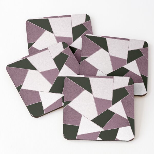 Item preview, Mauve Black Geometric Glam #1 #geo #decor #art designed and sold by Anita's & Bella's Art.