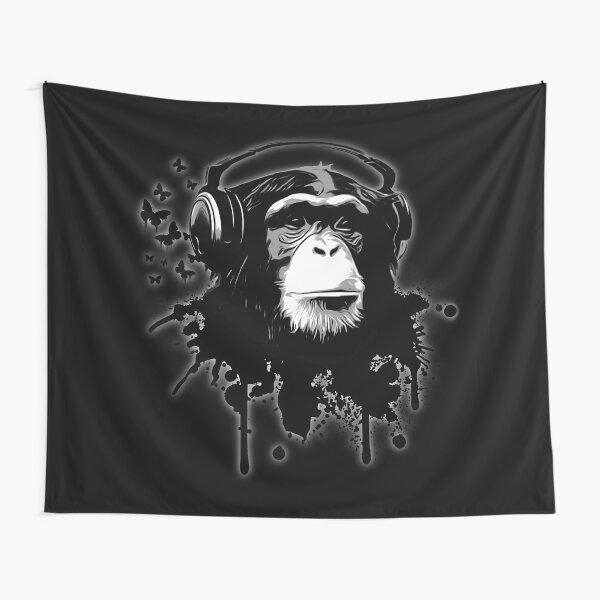Monkey Business - Black Tapestry