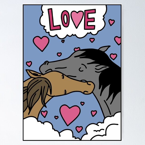 Item preview, Horses In Love designed and sold by iHeartsDesigns.