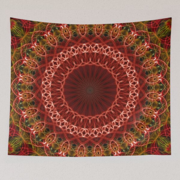 Item preview, Detailed madala in earth colors  designed and sold by JBlaminsky.