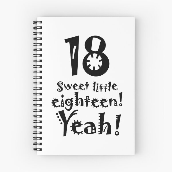 Item preview, Sweet little eighteen! Yeah! 18th birthday designed and sold by Helen-Storm.