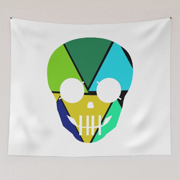 Item preview, colorful skull designed and sold by SIMO-STORE.
