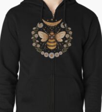 Honey moon Zipped Hoodie