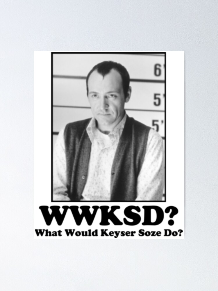 Mnemonic Keyser Soze Poster by Zaleb