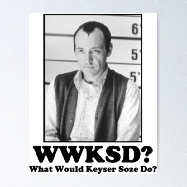 Keyser soze usual suspects' Poster, picture, metal print, paint by Lowpoly  Posters