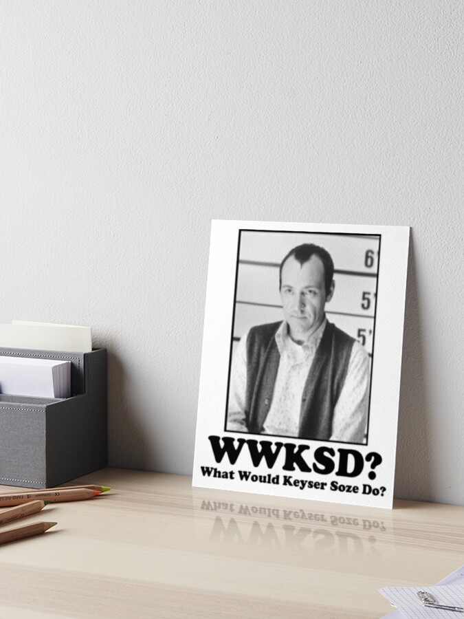 Mnemonic Keyser Soze Poster by Zaleb