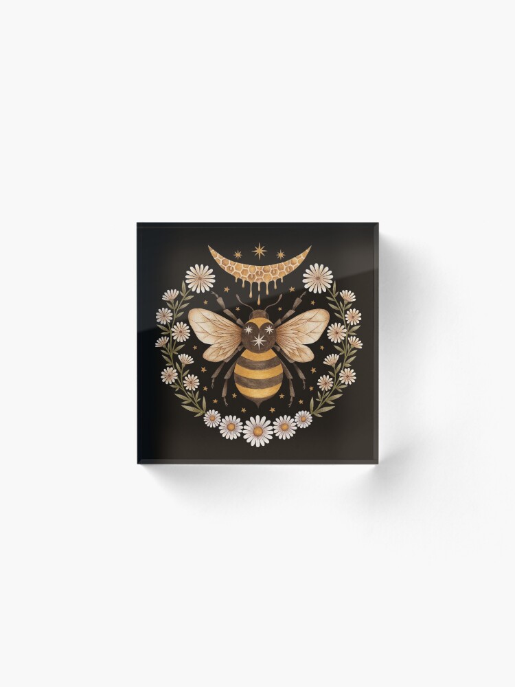Alternate view of Honey moon Acrylic Block
