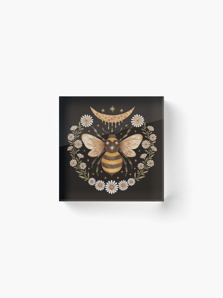 Alternate view of Honey moon Acrylic Block