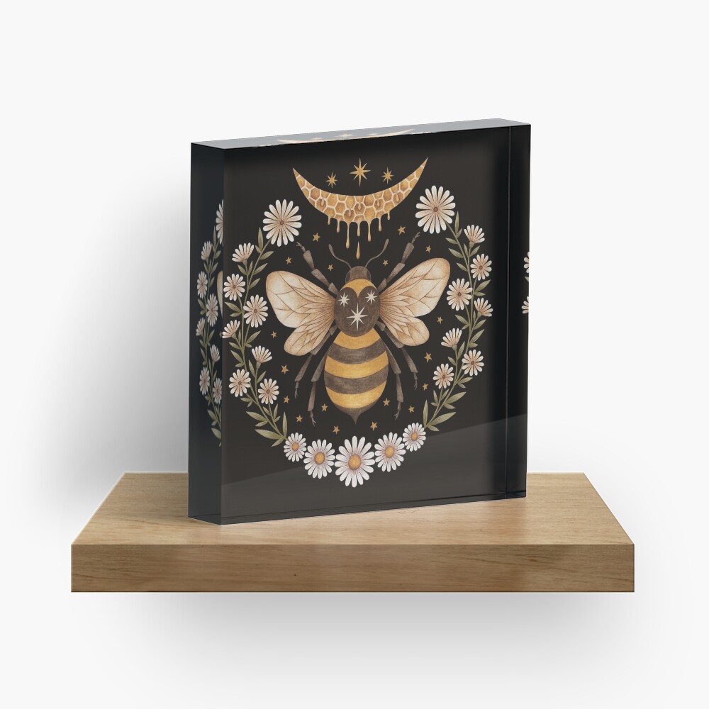 Honey moon Acrylic Block