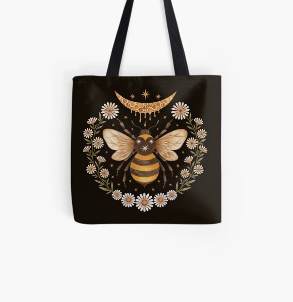 Honey moon All Over Print Tote Bag