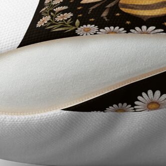 Alternate view of Honey moon Throw Pillow