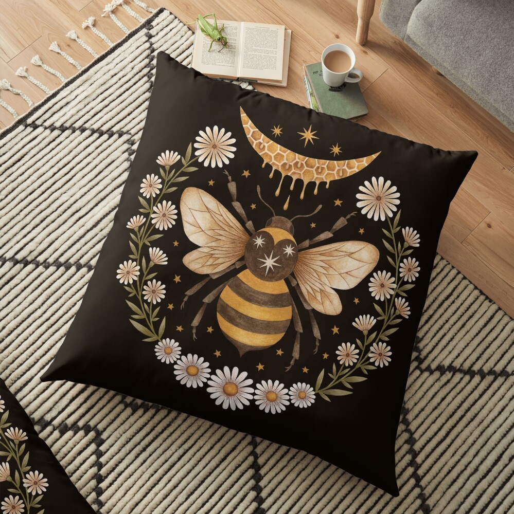 Honey moon Floor Pillow