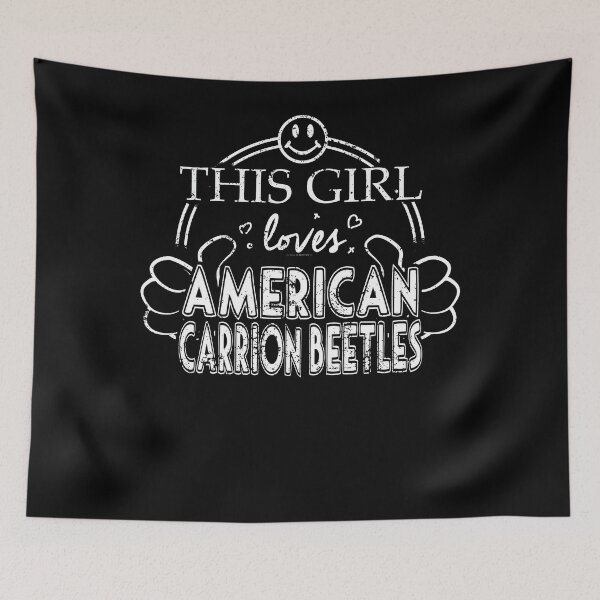 Item preview, Girl Loves American Carrion Beetles Pet Bug Insects designed and sold by shoppzee.