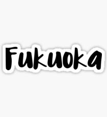 Fukuoka Sticker