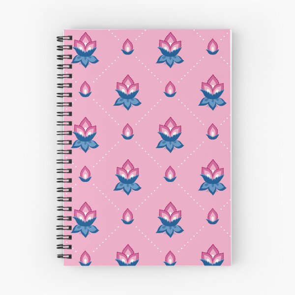 Item preview, JACOBEAN floral 12, buds on pink designed and sold by Slanapotam.