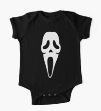 Body de manga corta para bebé Scream, Halloween, Fiesta, Horror, Muerte