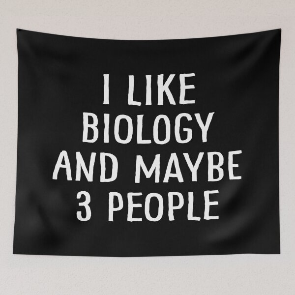 Item preview, I Like Biology and Maybe 3 People designed and sold by teesaurus.