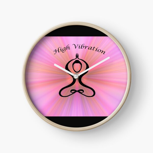 High Vibration Yoga Energy Clock
