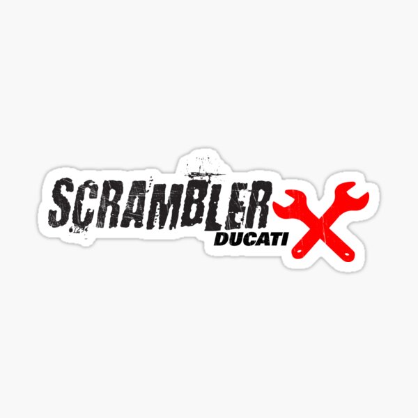 Scrambler Stickers for Sale