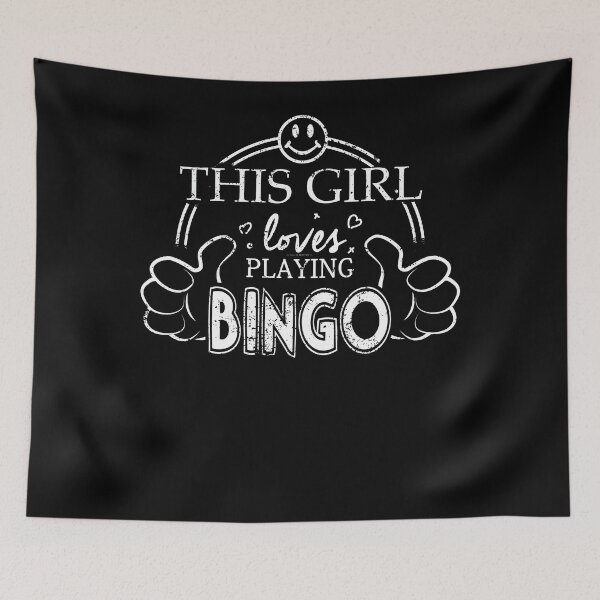 Item preview, Girl Loves Playing Bingo designed and sold by shoppzee.
