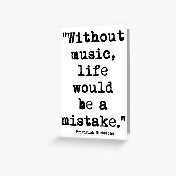 Item preview, Friedrich Nietzsche Music designed and sold by cahunc.