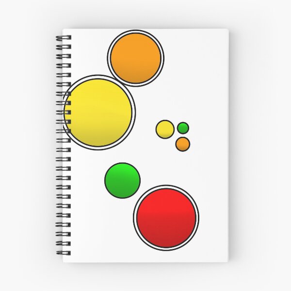 Item preview, Multi coloured circles designed and sold by Purrnickerty.