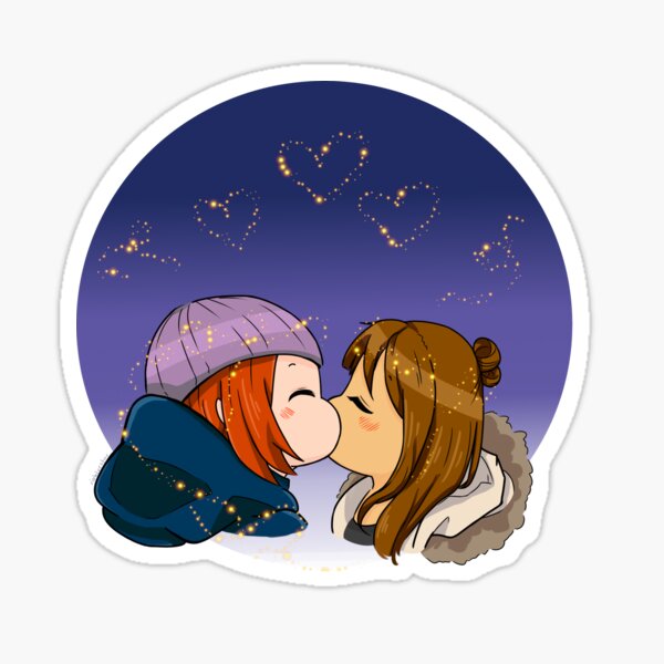 WayHaught Under the Stars Sticker