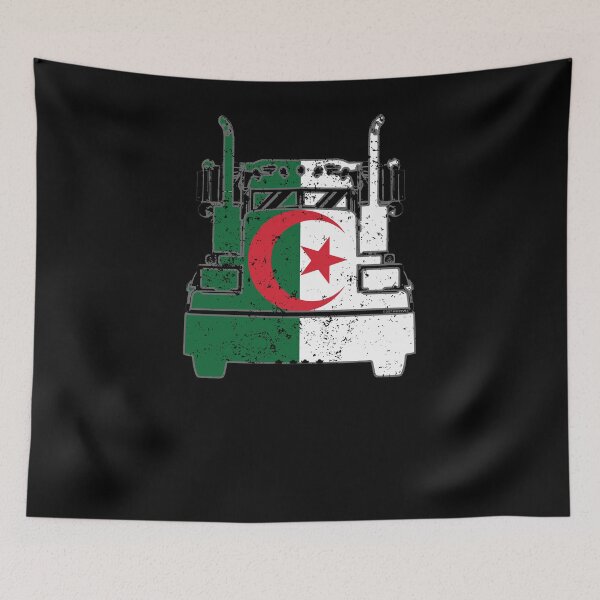 Item preview, Algerian Trucker Shirt Algeria Flag Truckers T Shirts designed and sold by shoppzee.