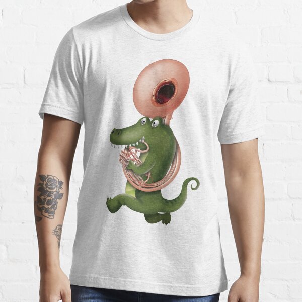 Crocodile Marching Band Sousaphone Player Essential T-Shirt