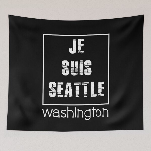 Item preview, JE SUIS SEATTLE designed and sold by styleofpop.