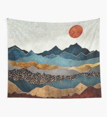 Amber Dusk Wall Tapestry
