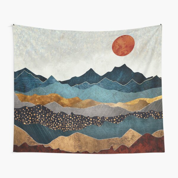 Amber Dusk Tapestry
