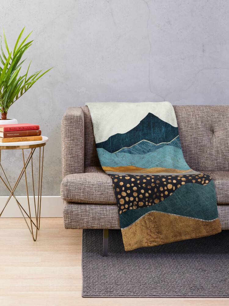 Alternate view of Amber Dusk Throw Blanket