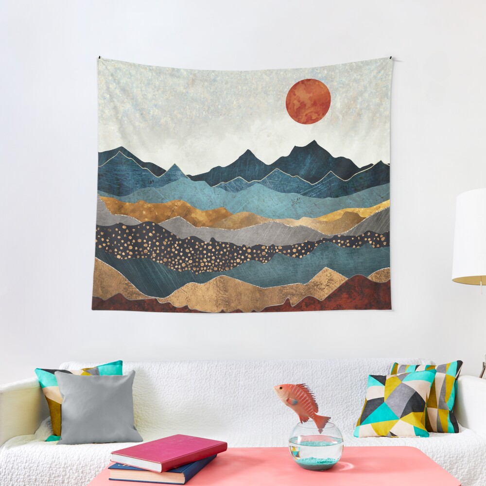 Amber Dusk Tapestry