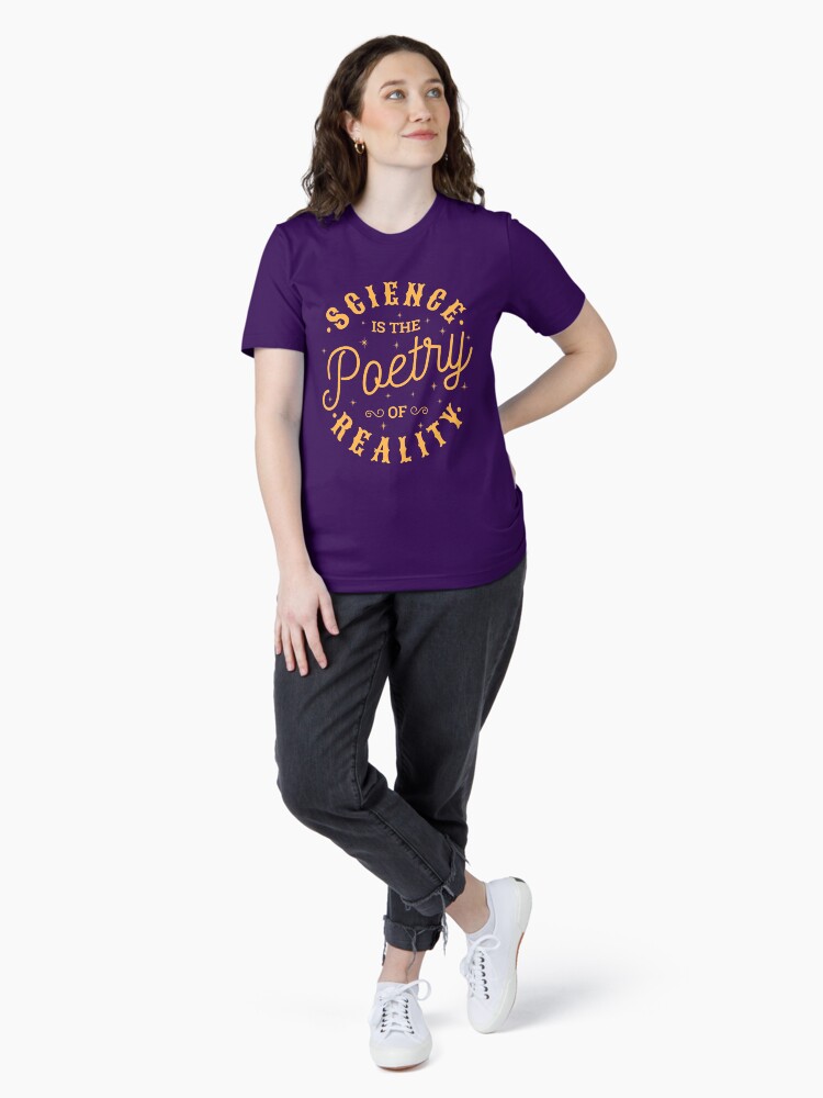 Thumbnail 4 von 7, Essential T-Shirt, Science Is The Poetry Of Reality - Scientific Quotes Gift designt und verkauft von yeoys.