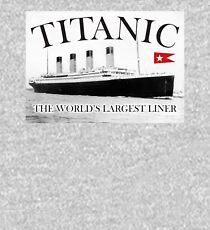 TITANIC, RMS Titanic, Cruise, Ship, Disaster. Kids Pullover Hoodie